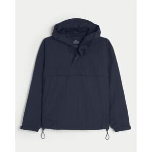 Hollister Men All Weather Nylon Jacket Medium Size